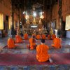 Bouddha moines temple 